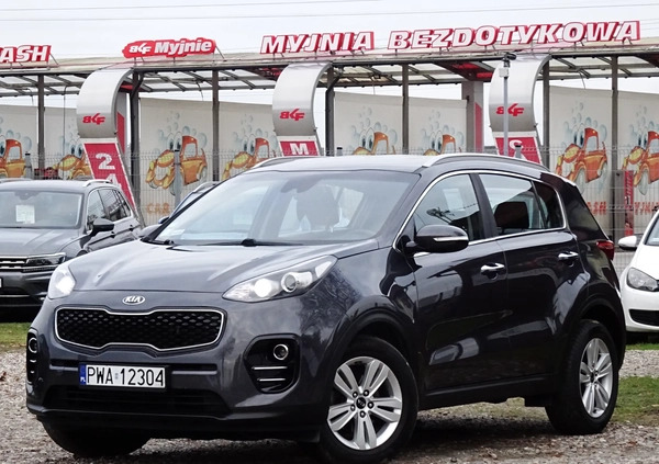 Kia Sportage cena 73900 przebieg: 128000, rok produkcji 2017 z Wągrowiec małe 137